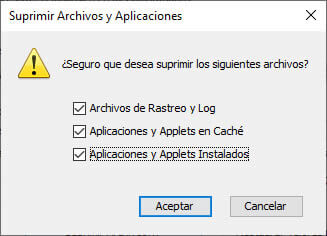 configuracion imss idse suprimir archivos java